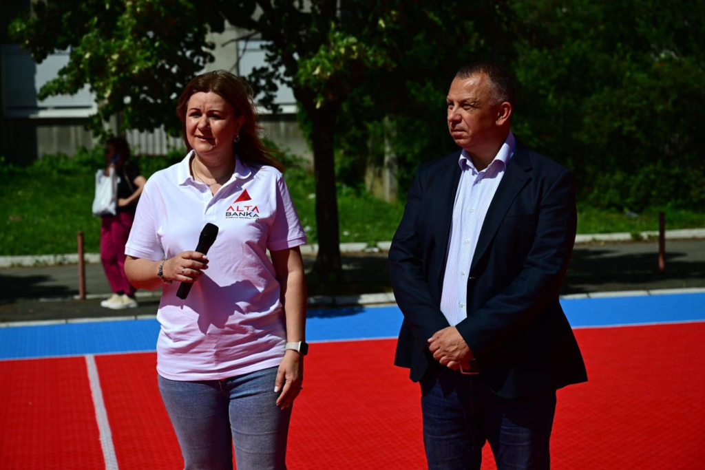 ALTA banka donirala nove košarkaške terene Novobeograđanima
