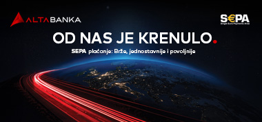 Prva SEPA transakcija u ALTA banci: Srbija postala deo evropskog platnog prometa